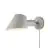 DFTP by Nordlux LED Luz De Pared Stay Aluminium Gris | Apta para E27