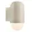 Nordlux Heka Luz De Pared Aluminium Sanded |IP54 - Apta para E27