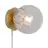 Nordlux Chisell Luz De Pared Metal y Vidrio Latón | Apta para E14