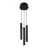 Nordlux Vico Colgante De Luz Metal Negro | Apta para 3x GU10