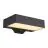 Nordlux Solar Monay Luz De Pared Negro 5W 200lm - 830 Luz Cálida | Regulable