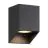Nordlux Nico Luz De Pared Cuadrado Aluminium Negro | Apta para 1x GU10