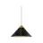 DFTP by Nordlux Kinto Colgante De Luz Metal y Madera Negro | 420mm - Apta para E27