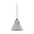 DFTP by Nordlux Strap 36 Colgante De Luz Metal Gris | Apta para E27