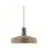 Nordlux Elvas Marble Colgante De Luz Metal Marrón | Apta para 1x E27