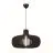 Nordlux Hazo 65 Colgante De Luz Madera Negro | Apta para 1x E27