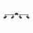 Nordlux Boston Luz de techo 4-rail Metal Negro | Apta para 4x GU10