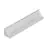 Topmet LED Perfil CABI12 E slide - 1m - Complete set - Aluminium raw alu.
