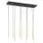 Emibig Colgante De Luz Selter Acero Negro | Apta para 9x G9 - Max 8W