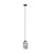 Emibig Colgante De Luz Astral Acero Negro | Apta para 1x E14 - Max 10W