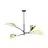 Emibig Luz de techo Lotus Acero Negro | Apta para 4x E14 - Max 10W