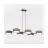 Emibig Colgante De Luz Drumz Acero Marrón | Apta para 6x E14 - Max 10W