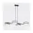 Emibig Colgante De Luz Drumz Acero Gris | Apta para 4x E14 - Max 10W
