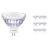 Multipack 10x Philips Master Value LED Foco GU5.3 MR16 7.5W 630lm 60D - 930 Luz Cálida | Mejor reproducción de color - Regulable - Reemplazo 50W