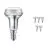 Multipack 6x Philips Corepro LED Foco E14 R50 4.3W 320lm 36D - 827 Luz muy Cálida | Regulable - Reemplazo 60W