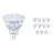Multipack 12x Philips Corepro LED Foco GU4 MR11 2.3W 184lm 36D - 827 Luz muy Cálida | Reemplazo 20W
