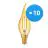 Multipack 10x Ledvance Vintage 1906 LED E14 Vela Oro 1.5W 120lm - 824 Luz muy Cálida | Reemplazo 15W