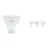 Multipack 4x Osram Parathom Retrofit Foco LED GU10 PAR16 2,9W 250lm 120D - 827 Luz Muy Cálida | RGBW - Regulable - Mando A Distancia - Reemplazo 25W