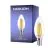 Noxion Lucent LED E14 Vela con Filamento Clara 4.5W 470lm - 827 Luz muy Cálida | Reemplazo 40W