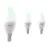 Multipack 3x Calex Smart Tuya Wifi E14 Vela 5W 470lm - 822-840 Ajustable Blanco | RGBW - Regulable - Reemplazo 40W