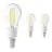 Multipack 3x Calex Smart Tuya Wifi E14 Esférica 4.5W 450lm - 818-830 Ajustable Blanco | Regulable - Reemplazo 40W 