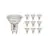 Multipack 10x Noxion Foco LED GU10 PAR16 5.5W 560lm 36D - 830 Luz Cálida | Reemplazo 75W