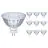 Multipack 10x Philips Corepro LED Foco GU5.3 MR16 4.4W 390lm 36D - 840 Blanco Frio | Reemplazo 35W