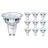 Multipack 10x Philips Corepro LED Foco GU10 PAR16 4.9W 460lm 36D - 830 Luz Cálida | Reemplazo 65W