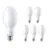 Multipack 6x Philips TrueForce Core LED E27 HPL/SON Mate 18W 3000lm 300D - 830 Luz Cálida | Reemplazo 80W