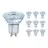 Multipack 10x Ledvance Performance Foco LED Reflector GU10 PAR16 4.5W 350lm 36D - 940 Blanco Frio | Mejor reproducción de color - Regulable - Reemplazo 50W