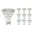 Multipack 10x Noxion PerfectColor Foco LED GU10 PAR16 4W 345lm 60D - 930 Luz Cálida | Mejor reproducción de color - Regulable - Reemplazo 50W