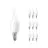 Multipack 10x Philips Corepro LED Vela E14 Doblado-tip Mate 2.2W 250lm - 827 Luz Muy Cálida - Reemplazo 25W