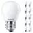 Multipack 10x Philips Master Value LED Lustre E27 Esférica Mate 3.4W 470lm - 927 Luz muy Cálida | Mejor reproducción de color - Regulable - Reemplazo 40W