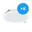 Multipack 6x Philips Downlight LED DN065B Metal Blanco 19W 2000lm 110D - 830 Luz Cálida | 225mm - Recorte 200mm - IP20