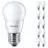 Multipack 10x Philips Corepro LED Lustre E27 Esférica Mate 7W 806lm - 827 Luz muy Cálida | Reemplazo 60W