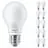 Multipack 10x Philips Corepro LED Bulbo E27 Pera Mate 7W 806lm - 827 Luz muy Cálida | Reemplazo 60W