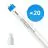 Multipack 20x Philips Tubo LED T8 CorePro (EM/Mains) High Output 24W 2700lm - 840 Blanco Frio | 150cm - Reemplazo 58W