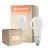 Multipack 10x Ledvance Classic LED E27 Pera con Filamento Mate 18W 2452lm - 827 Luz muy Cálida | Regulable - Reemplazo 150W