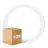 Multipack 10x Ledvance Tubo LED T9 Value Circular (EM/Mains) 18.3W 2200lm - 840 Blanco Frio | Reemplazo 32W
