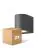 Multipack 2x D'Lite Luz De Pared Vossem Negro | IP54 - Apta Para 1x GU10