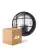 Multipack 4x D'Lite Luz De Pared Ecco Negro Esférica | IP54 - Apta para 1x E27