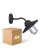 Multipack 4x D'Lite Luz De Pared Ember Negro | IP54 - Apta para 1x E27