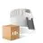 Multipack 10x Ledvance Foco LED Oscurolight Aluminium Blanco 8W 680lm 36D - 930 Luz Cálida | Recorte 68mm - IP44 - Mejor reproducción de color - Regulable