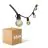 D'Lite Sparkl LED Luces de cadena 4W 250lm - 827 Luz Muy Cálida | IP44 - 3x 5m (15m Total) - Conectable Hasta 25m