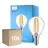 Multipack 10x Philips Corepro LED Lustre E14 Esférica con Filamento Clara 6.5W 806lm - 827 Luz muy Cálida | Reemplazo 60W