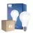 Multipack 4x Philips Classic LED Bulbo E27 Pera Mate 13W 2000lm - 827 Luz muy Cálida | Reemplazo 120W
