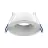 Noxion Foco LED Ares Profundo ring - con Inner Circulo Blanco| Recorte 68mm - incl. GU10 Fitting