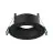 Noxion Foco LED Ares Profundo ring Negro - con Inner Circulo Negro | Recorte 68mm - incl. GU10 Fitting