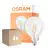 Multipack 4x Osram LED Superstar E27 Globe G125 Con Filamento Clara 11W 1521lm - 927 Luz Muy Cálida | Mejor Reproducción De Color - Reemplazo 100W