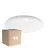 Multipack 4x Noxion Plafón LED Techo/Pared Corido V2 Blanco 12/16/20W 2000lm 830-840-865 CCT | IP44 - Sensor de Movimiento y Luz